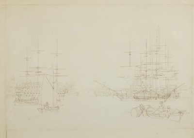 Design for a Painting of Devonport by John Wilson Carmichael